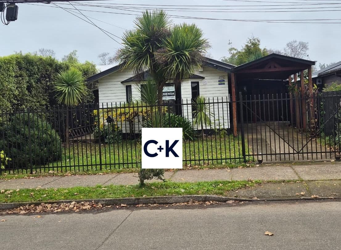 Casa en arriendo, sector El Bosque, Valdivia